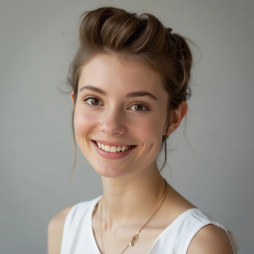 Jana Malá, spokojná študentka